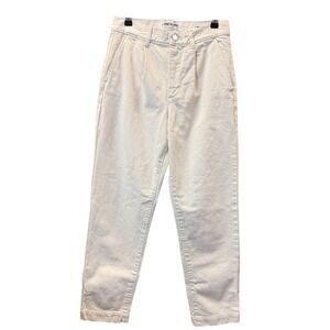 Blue Of A Kind Danubio White Denim Pants Size 28 Made in Italy